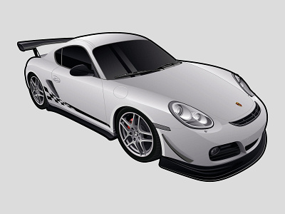 Porsche Cayman Illustration