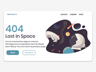 404 404 404 error 404 error page 404 page app branding design error 404 minimal page not found spacex ui web website