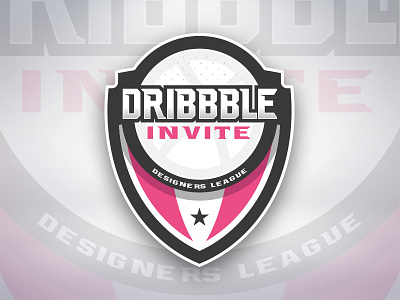 Invite Giveaway ball dribbble invitation invite league sport