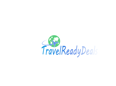 Travelreadydeals logo brand logo branding design logo typography vector website