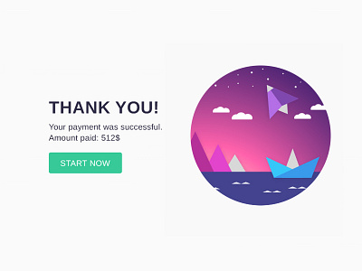 Wizard Payment- Part 2 illustration payment sum ui ux vector