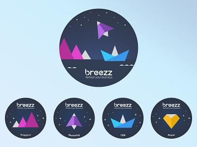 App Icons For Breezz branding icon logo ui vector