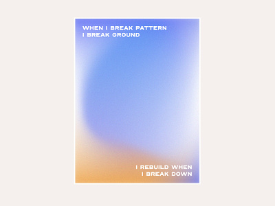 Lyric Poster gradient gradient poster graphic design lyric poster poster typograpgy
