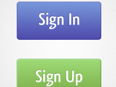 Sign In and Sign Up buttons. buttons colors in sign soft up