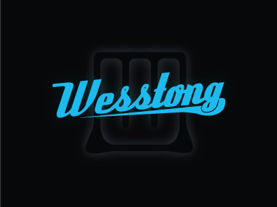 Wesstong Logo blue dark flat logo