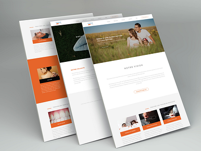 Website design company interface design