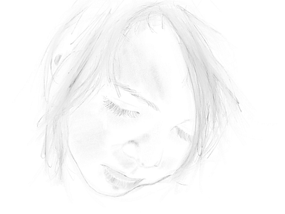 Procreate drawing drawing ipad pencil portrait