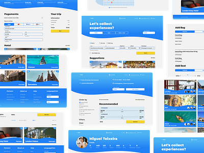 Go travel - Desktop design travel ui ux