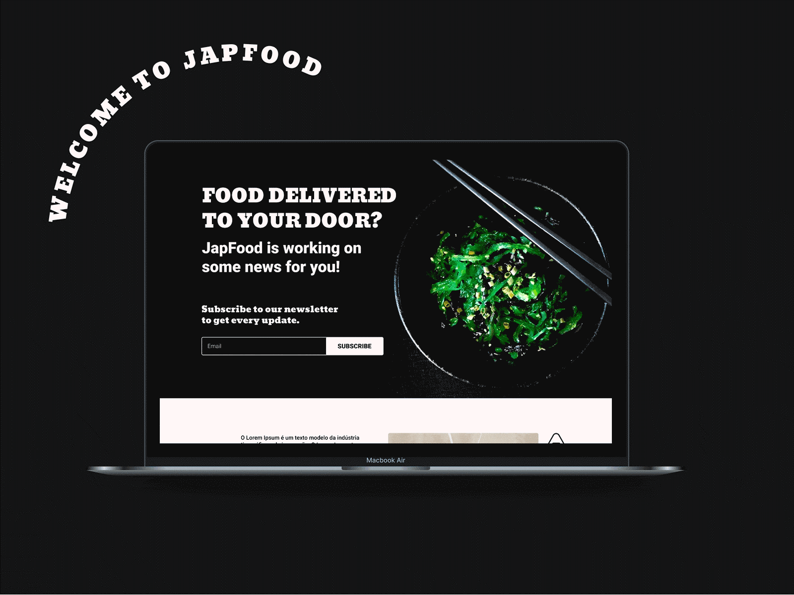 Japfood - Restaurant Website