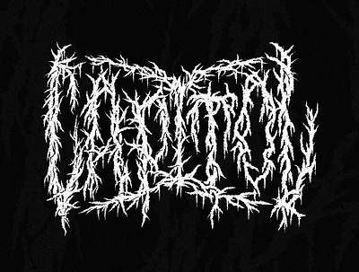 Capitol Barbershop - Death Metal Type art barbershop branding custom death death metal design hand lettering handtype lettering logo metal san diego script socal type typography