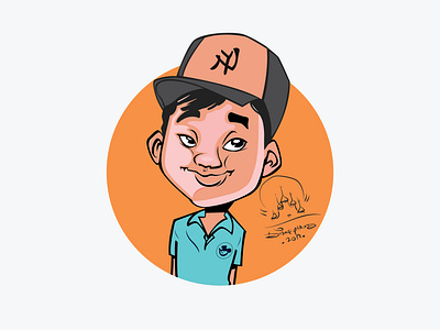 cartoon portrait