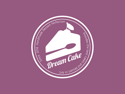 Dream Cake Logo branding design logo