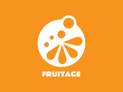 Fruitage Logo branding design illustration logo minimal