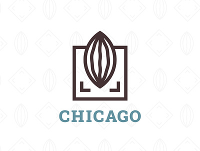 Chicago Chocolaterie app branding design icon illustrator logo minimal ui ux vector