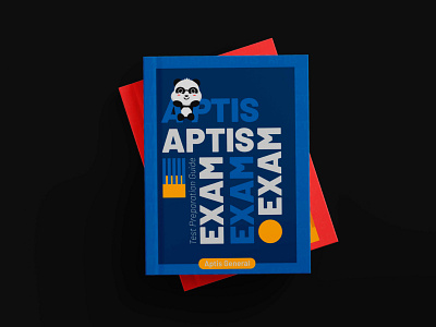 Aptis General Exam - Book Design book branding design graphic design illustration print