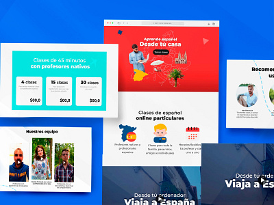 Landing page | Spanish classes