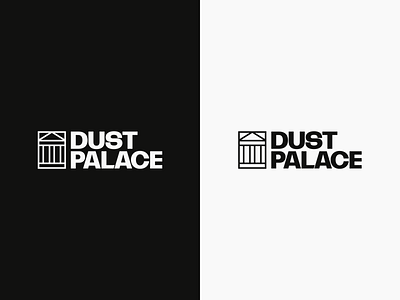 Dust Palace logo branding combination mark identity logo minimal typography