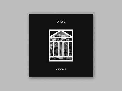 DP000 cover art #2 album art art direction branding cover art digital drums graphic design music typography