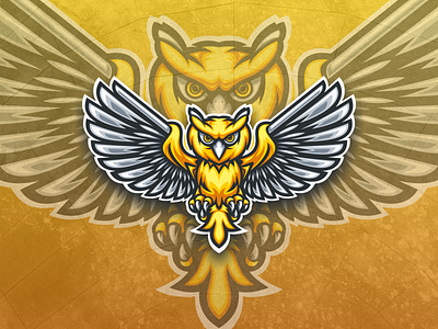 Owl bird brand branding character design esport esports logo logo mascot mascotlogo night owl sport vector