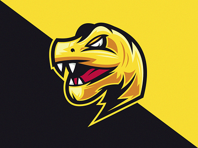 Rhex angry brand character design dino dinosaur dinosaurus esport esports logo logo mascot raptor raptors sport t rex vector wild wood