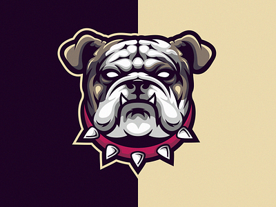 Kirik barbershop bulldog character design dog dog logo doggy esport esports logo gaming gentle gentleman logo mascot mascotlogo pet pets sport