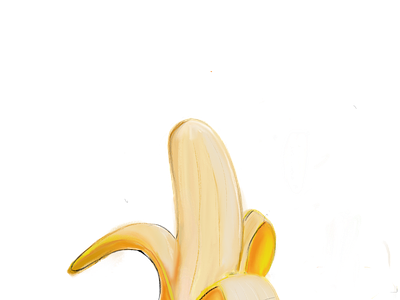 Banana :) animation design flat icon illustration web