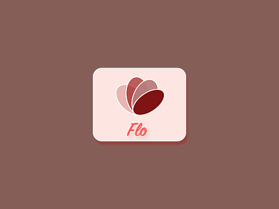 Daily UI Challenge 005 - Flo App Icon Concept app dailyui design icon logo ux