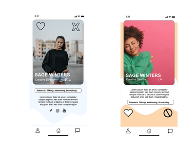 Daily Ui Challenge 006   Dating App User Profile