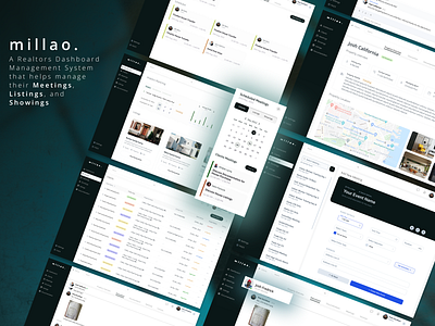 Real Estate Dashboard Management UI app realestate ui uiux web web design