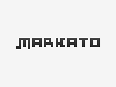 Markato Branding branding logotype typography