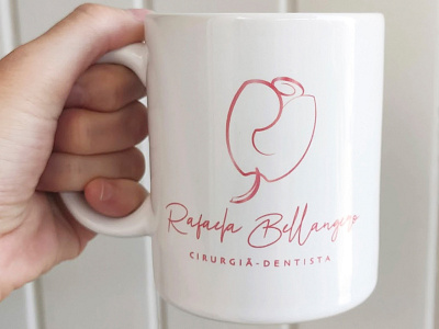 Dra Rafaela Bellangero brand branding dentist design logo visual design