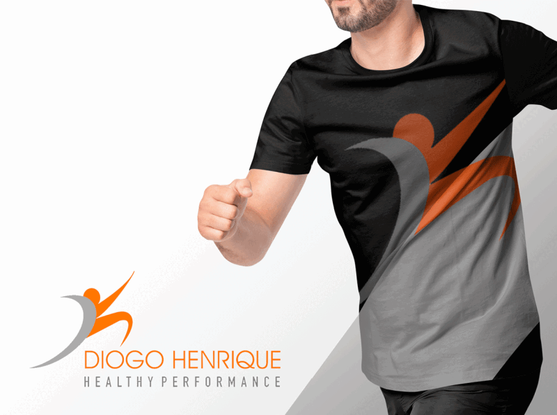 Diogo Henrique Health Performance - Visual Identity brand branding design logo visual design visual identity