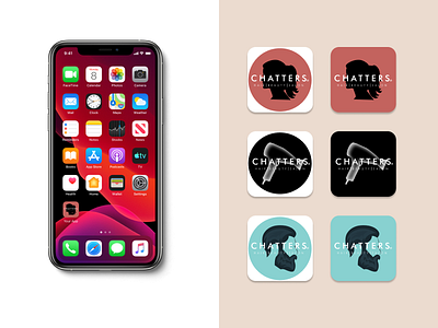 App Icon (Hair & Beauty Salon) app appicon branding design logo mobile ui ux