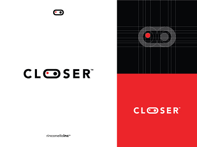Closer black branding brands challenge circle clean closer design designer diseñador grid gráfico icon inspiration instagram logo logos o red