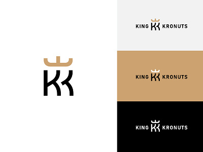 King Kronuts / Concept Logo black branding crown design donuts double k gold gray k king kingdom kk letter logo logo design minimal minimalist minimalist logo sand simple