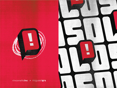 Solo - José Guzmán behance black branding collage comedy disruptive icon identity instagram logo newspaper podcast red rinconelloinc solo textures webshow white youtube youtuber