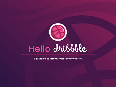 Hello Dribbble design figma design hello hello dribbble shot
