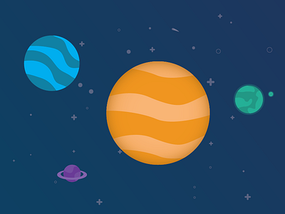 Planets planets solar system space stars