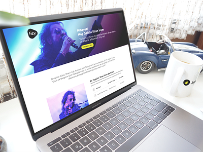 fizy Landing Page
