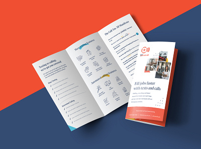 Call-Em-All | Trifold Brochure brochure print design trifold