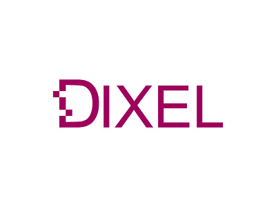 Dixel logo branding design illustration logo typography vector