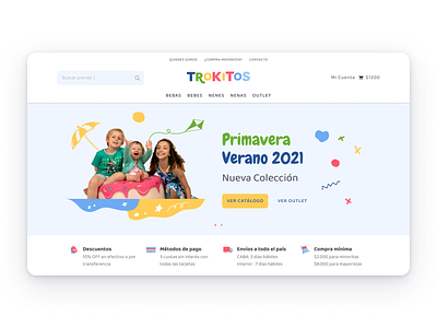 UI for Ecommerce Website design ecommerce figma kids ui ui ux