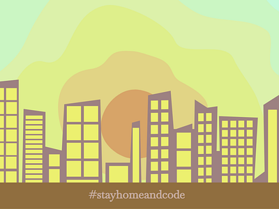 #stayhomeandcode - poster challenge