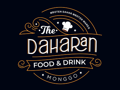 DAHARAN FOOD AND DRINK bestlogo design illustration logo logo design logos vector