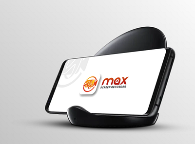 MAX SCREEN RECORDER APP LOGO app bestlogo design icon logo logo design logos