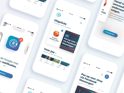 Radar app by Remco Bakker on Dribbble