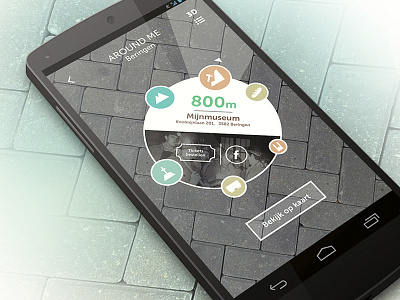 [WIP] App with compass functionality android app compass design geolocation iphone location