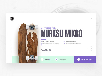 Murksli boards landingpage clean concept design flat landingpage minimal sketch ui ux web website