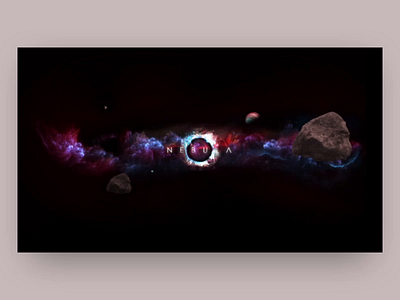 Nebula galaxy intro animation after effects animation animation after effects app design ui ux web website