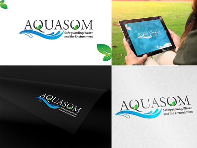 AQUASOM (LOGO DESIGN)